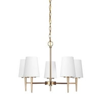 Golden Lighting 1405-4 RBZ-AG Four Light Mini Chandelier Bronze Golden Lighting 1405-4 RBZ-AG Four Light Mini Chandelier Bronze